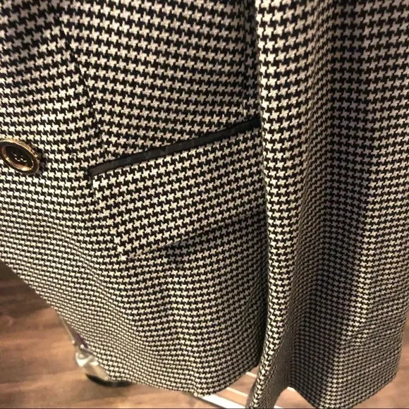 RACHEL Zoe Houndstooth Blazer