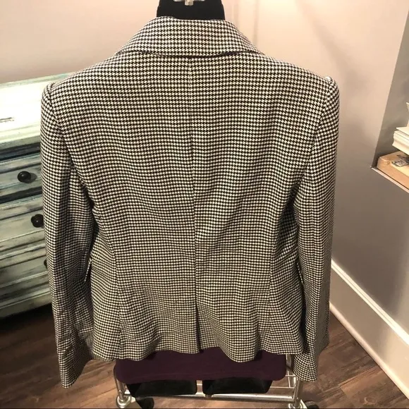 RACHEL Zoe Houndstooth Blazer