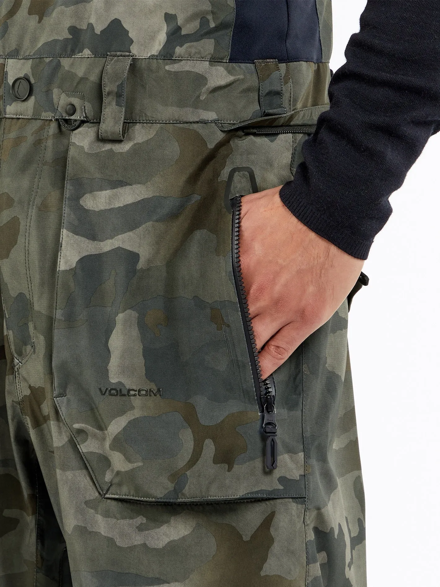 Rain Gore-Tex Latzhose Overall - CLOUDWASH CAMO