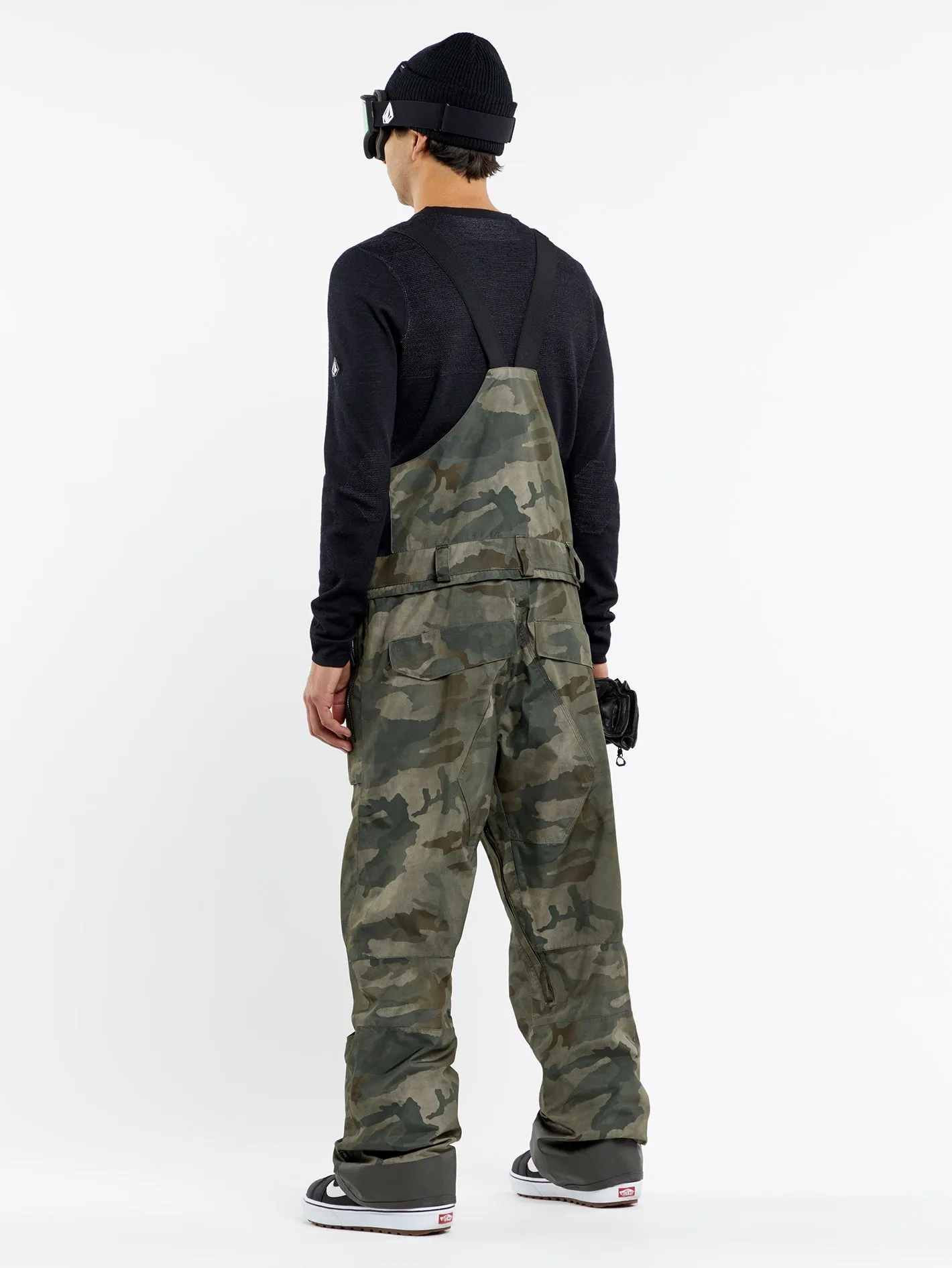 Rain Gore-Tex Latzhose Overall - CLOUDWASH CAMO