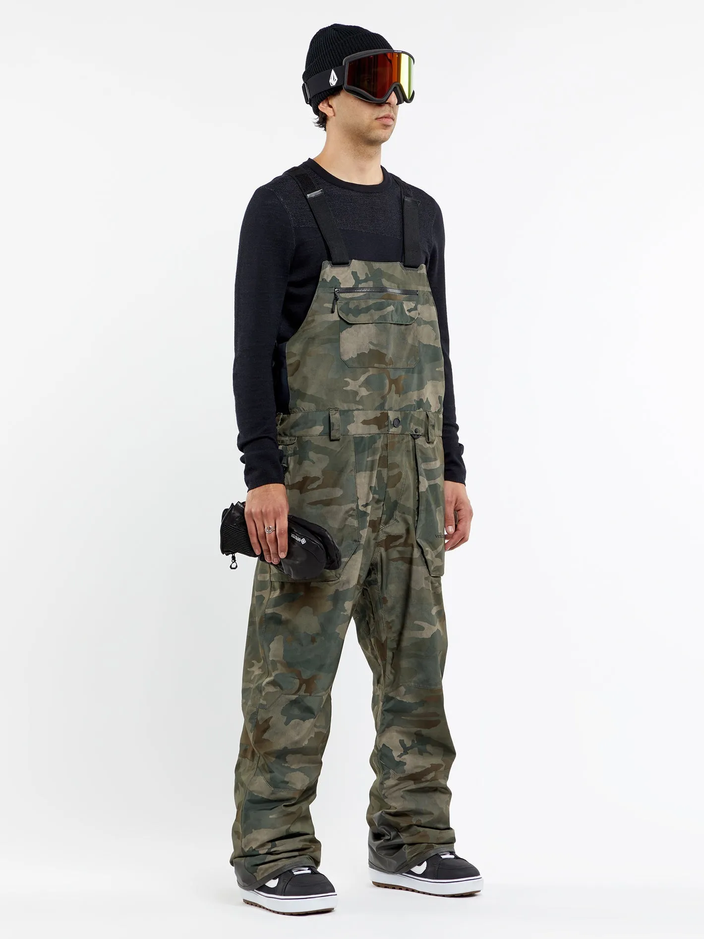 Rain Gore-Tex Latzhose Overall - CLOUDWASH CAMO