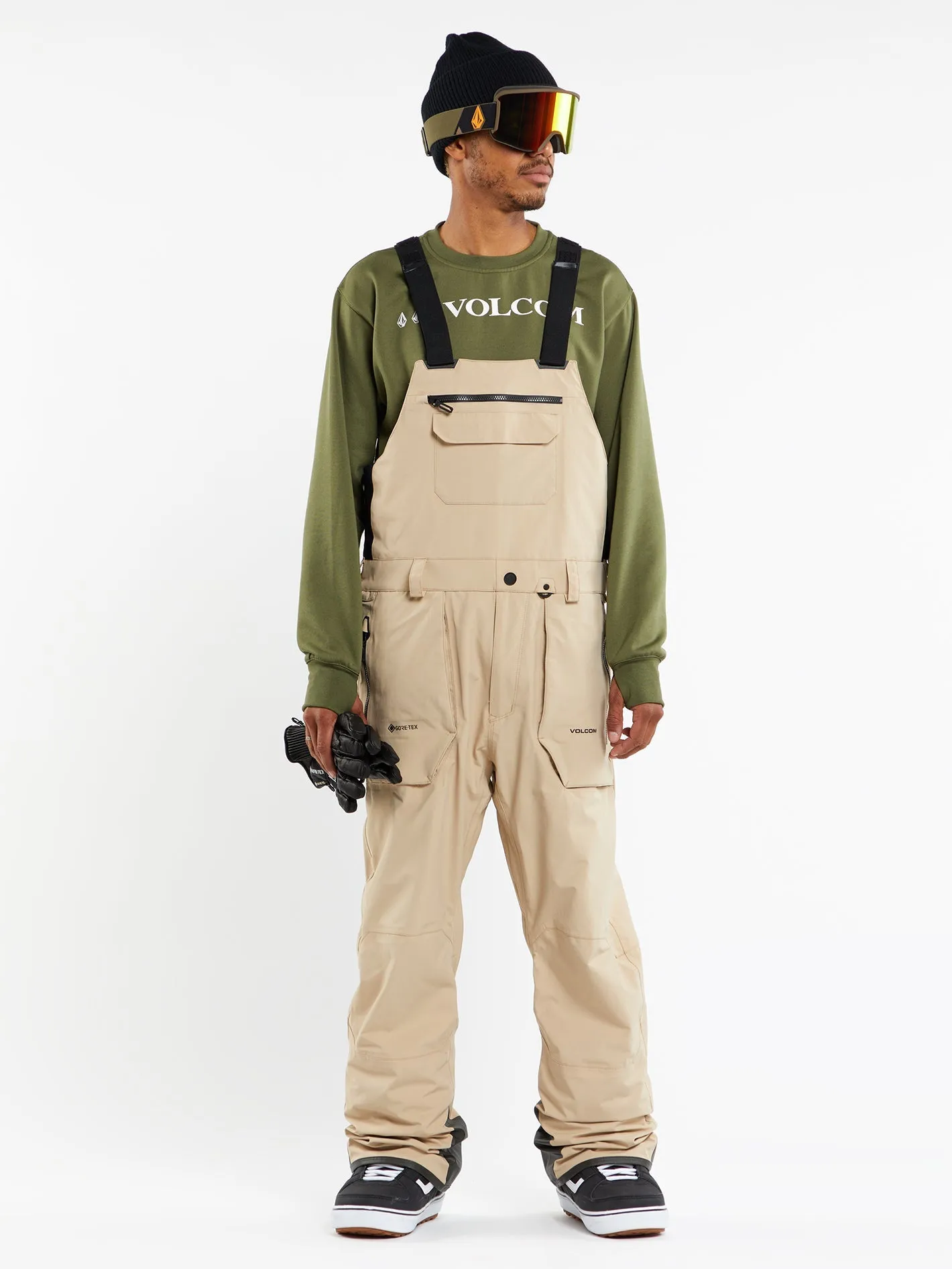 Rain Gore-Tex Latzhose Overall - KHAKIEST