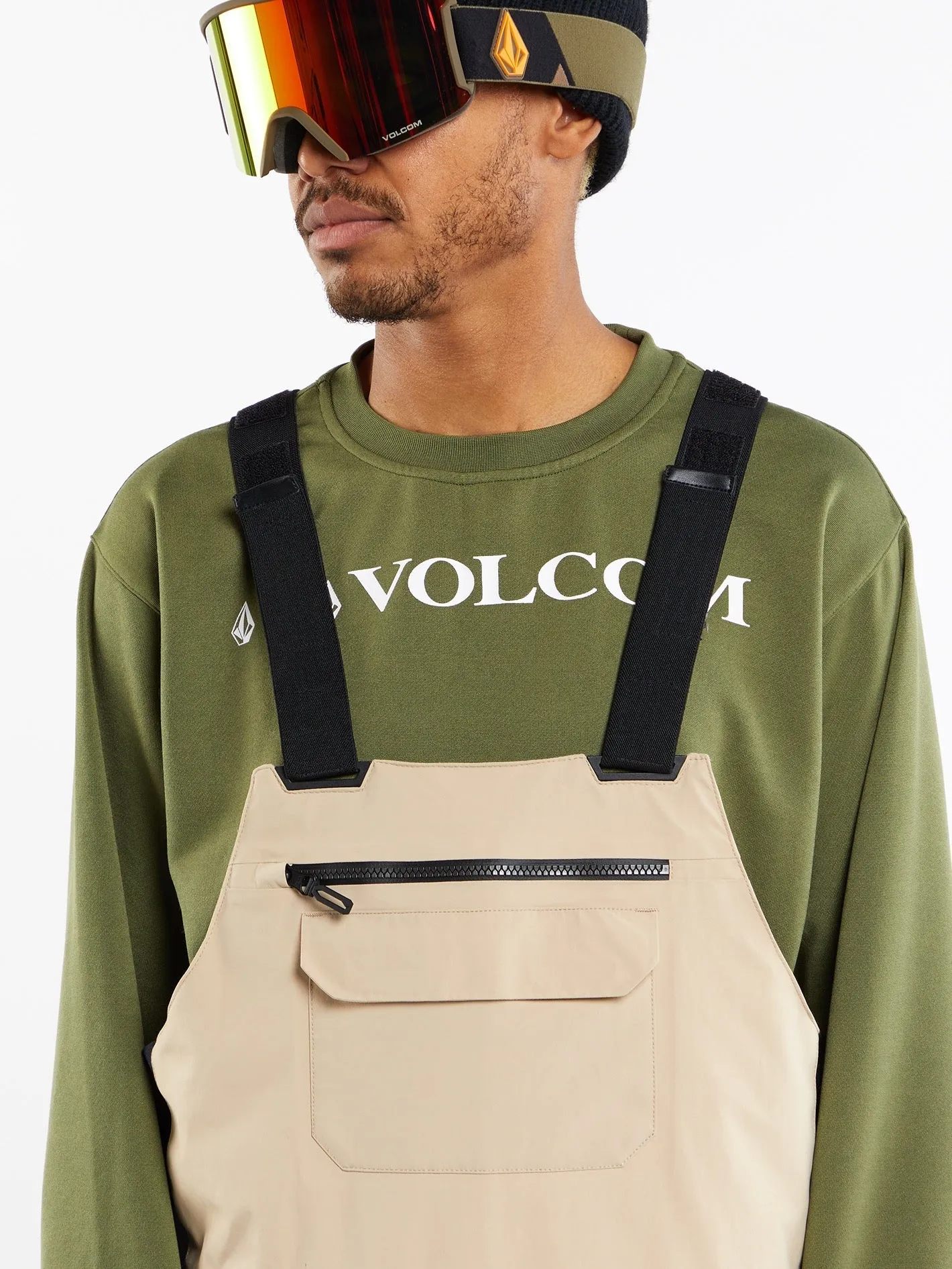 Rain Gore-Tex Latzhose Overall - KHAKIEST