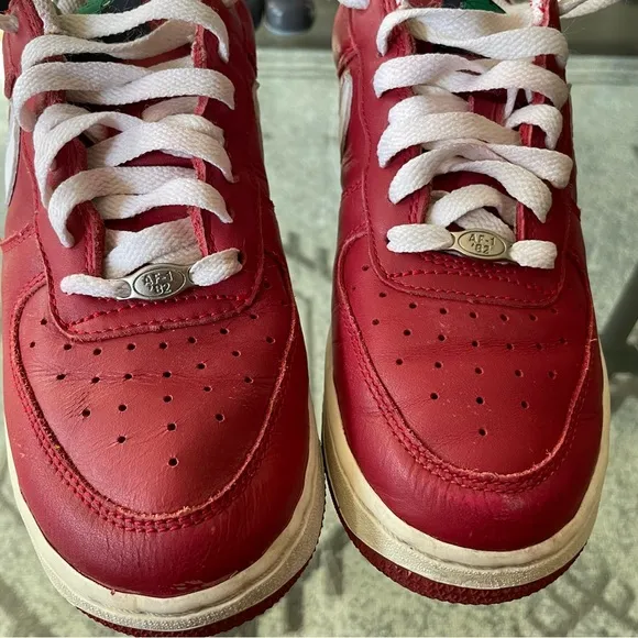 RARE Nike Air Force 1 Puerto Rico Sneakers - Size 5Y (6.5W)