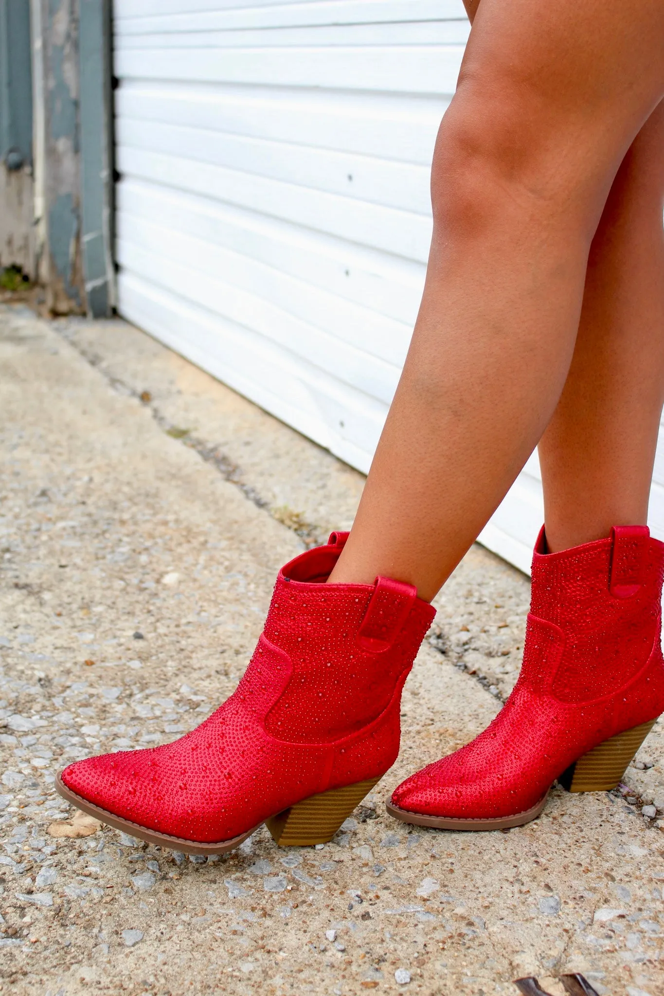 Rodeo Queen Rhinestone Boot • Red - FINAL SALE