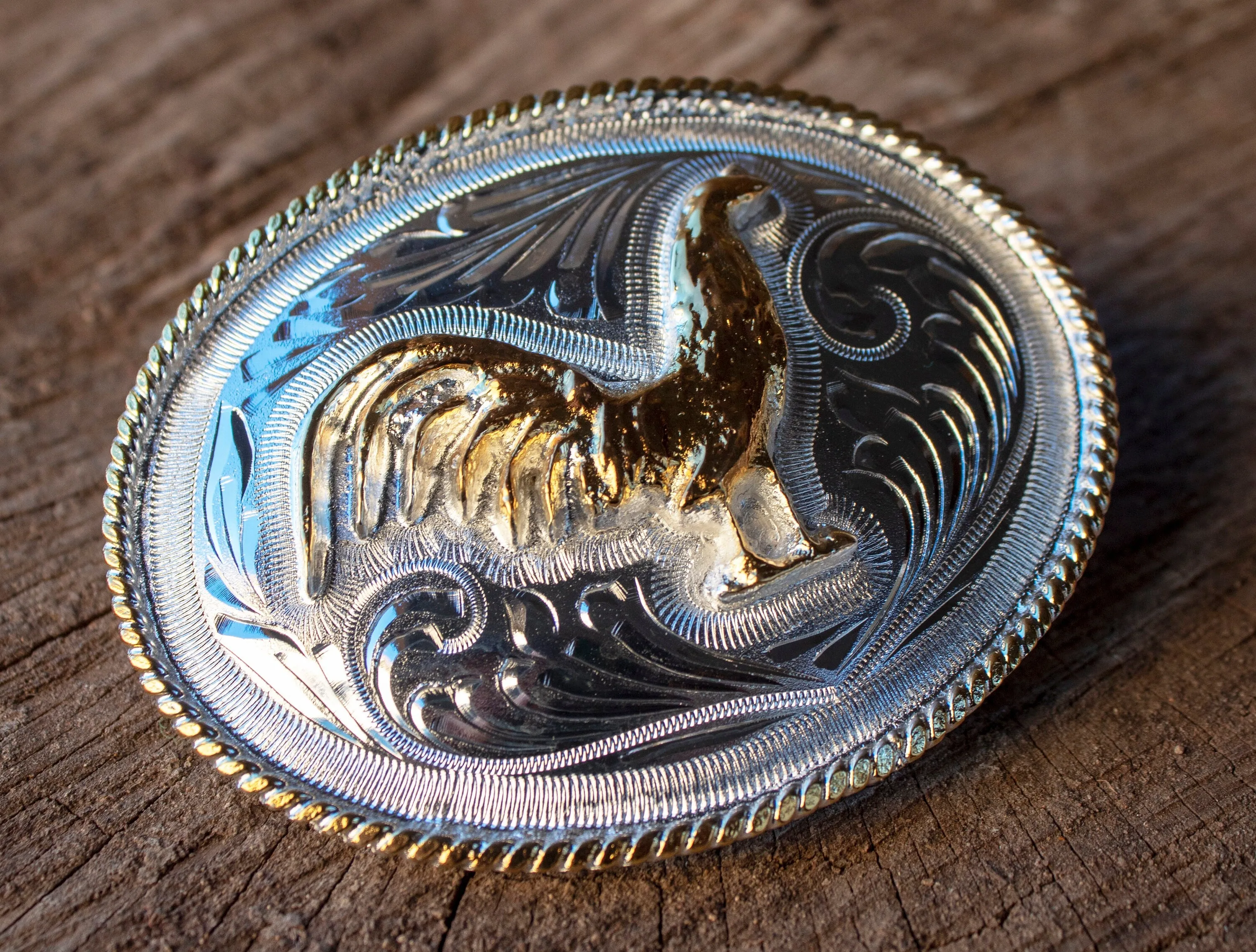 ROOSTER COCK GALLO cowboy western belt buckle