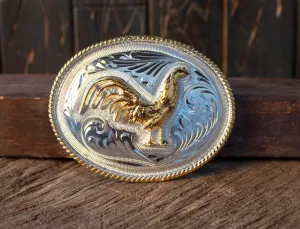 ROOSTER COCK GALLO cowboy western belt buckle