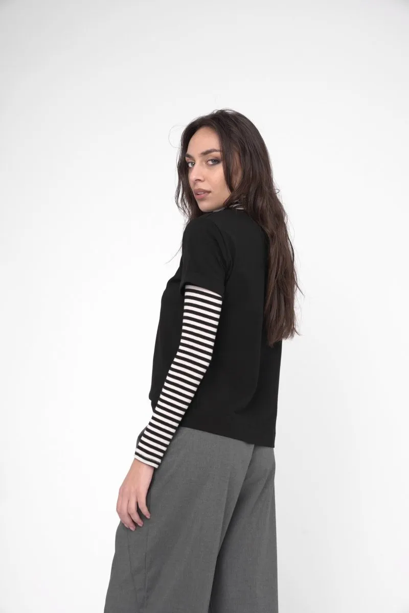 Round Neck Cotton T-Shirt