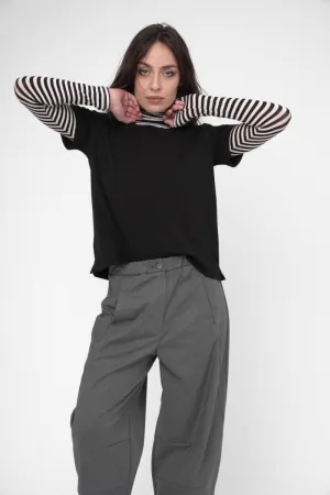 Round Neck Cotton T-Shirt