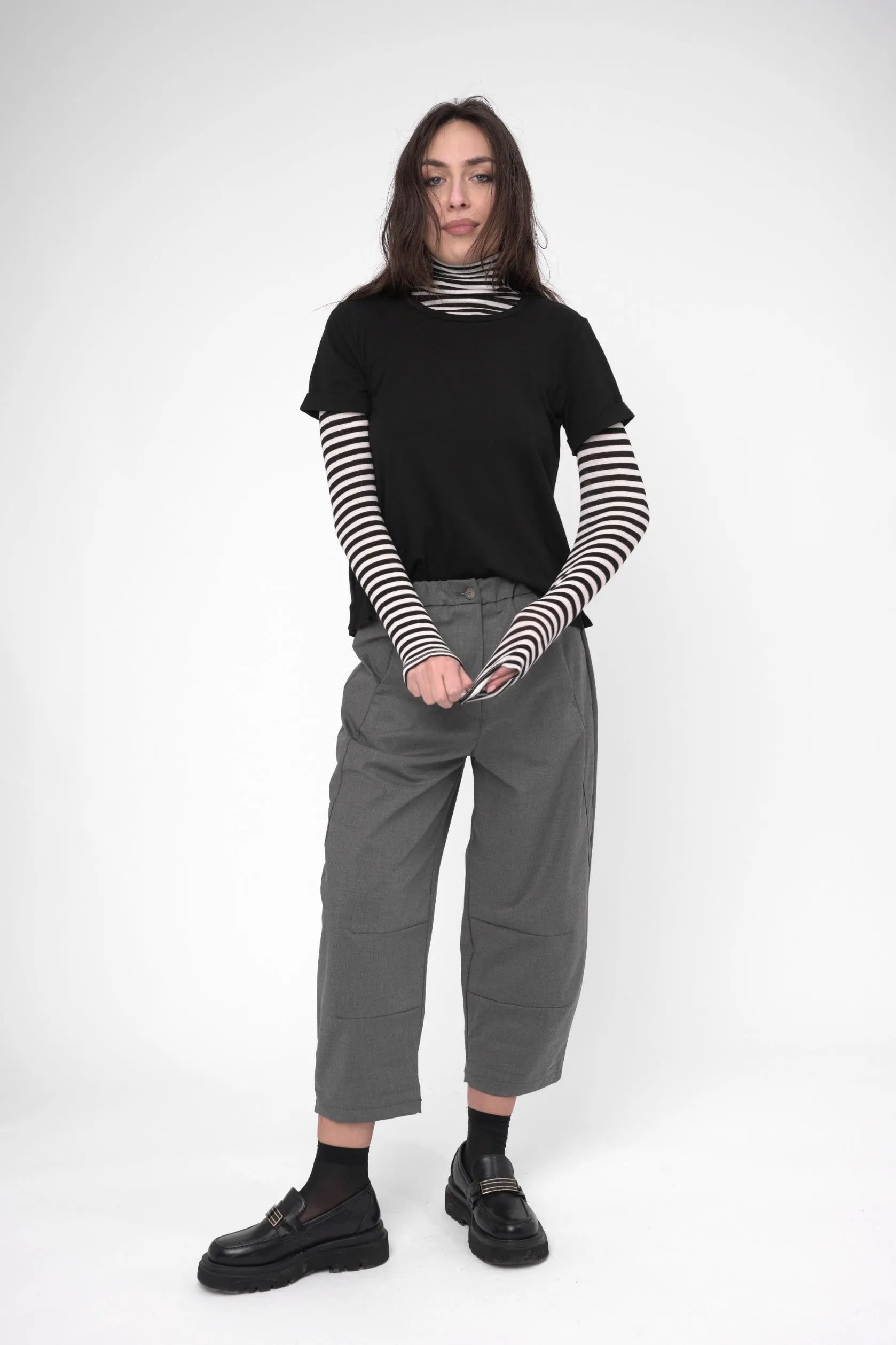 Round Neck Cotton T-Shirt