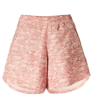 Sajilo Pull-On Shorts - Blush Cloud