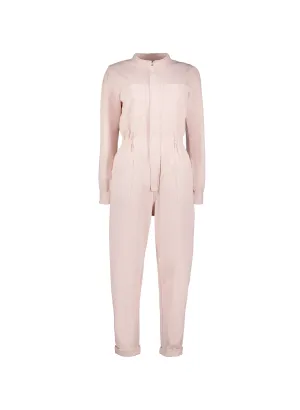 Sally Organic Cotton Jumpsuit | Powder Pink