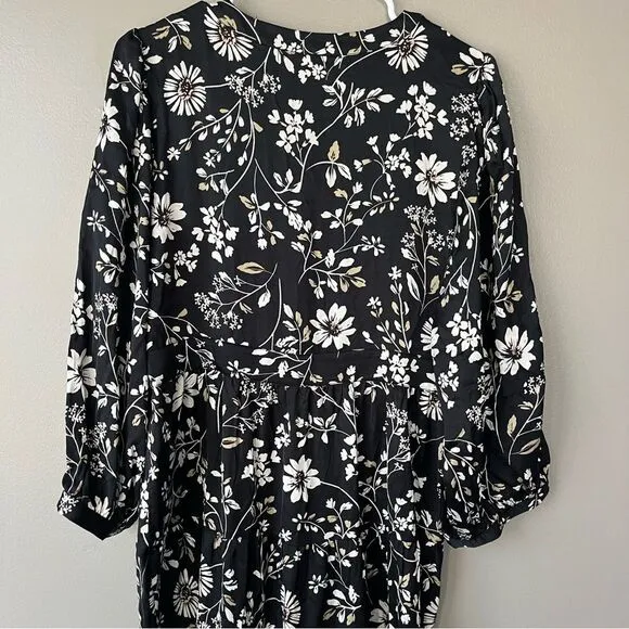 Saltwater women’s large Idalia Maxi Fall Dress button front