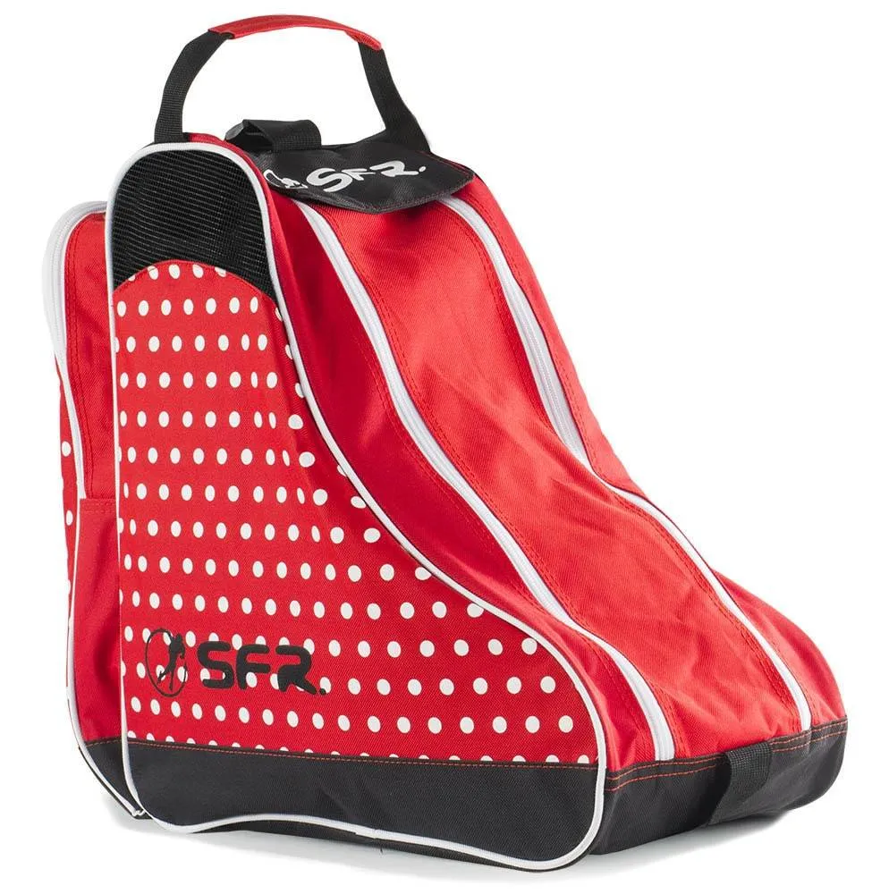 SFR Skate Bag Red and White Polka Dots