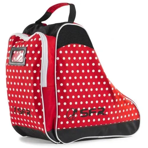 SFR Skate Bag Red and White Polka Dots