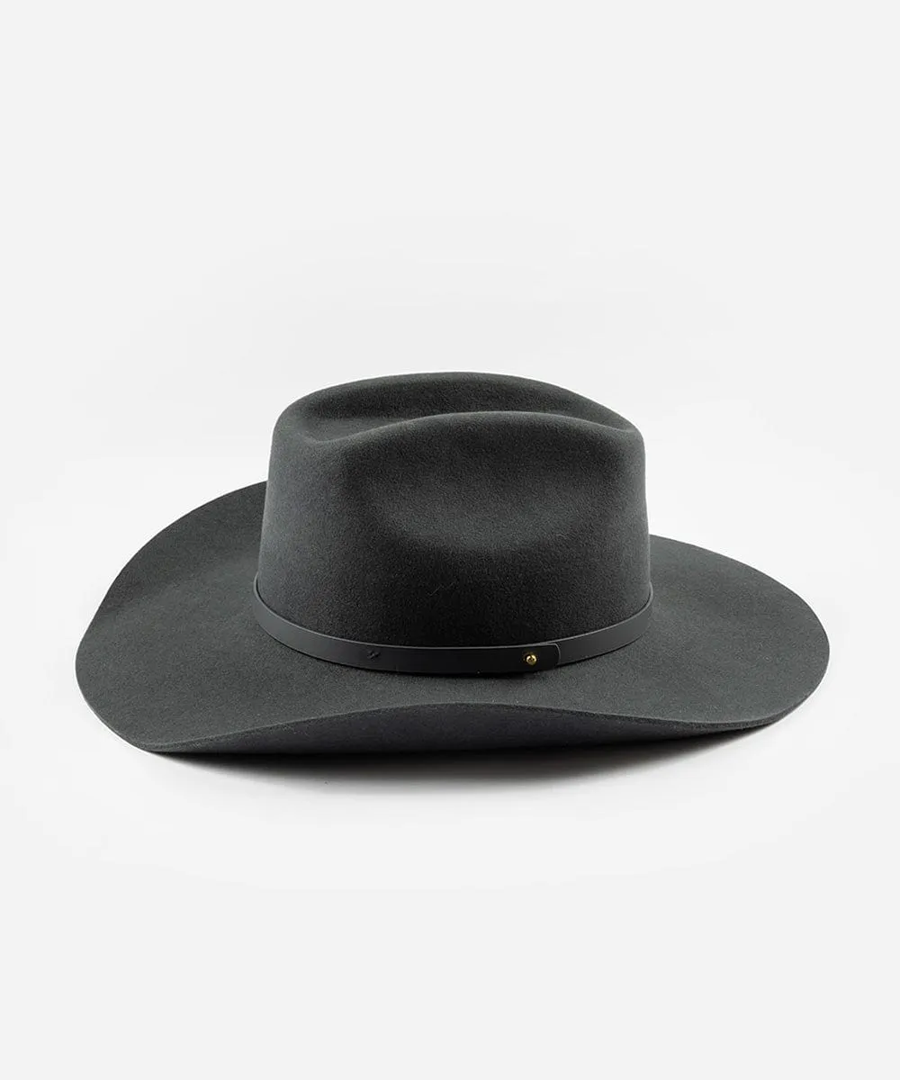 Shane Brick Top Western Hat