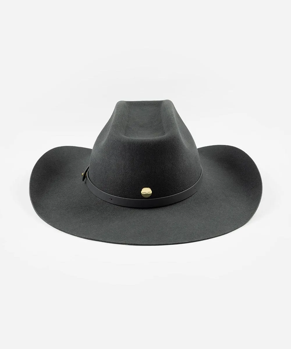 Shane Brick Top Western Hat