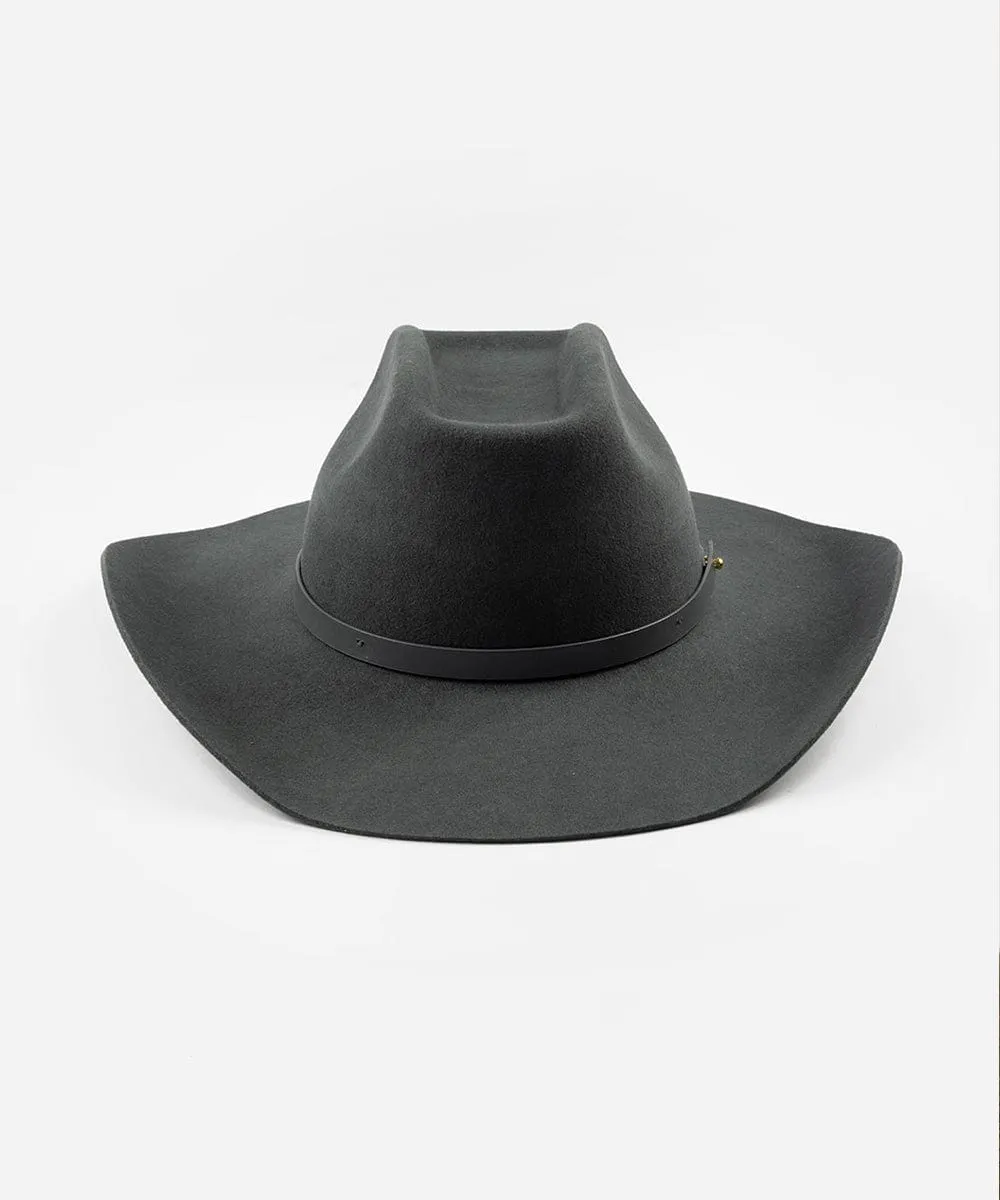 Shane Brick Top Western Hat