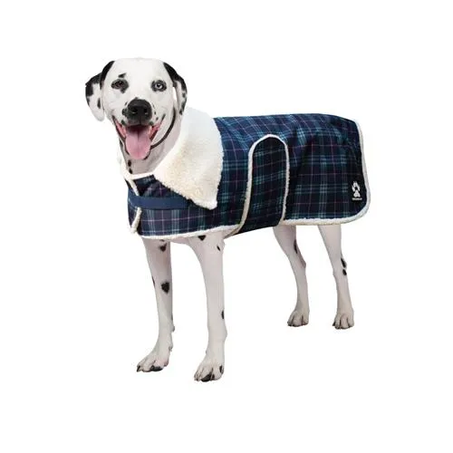 Shedrow K9 Aspen Dog Coat - Teal Pink Argyle