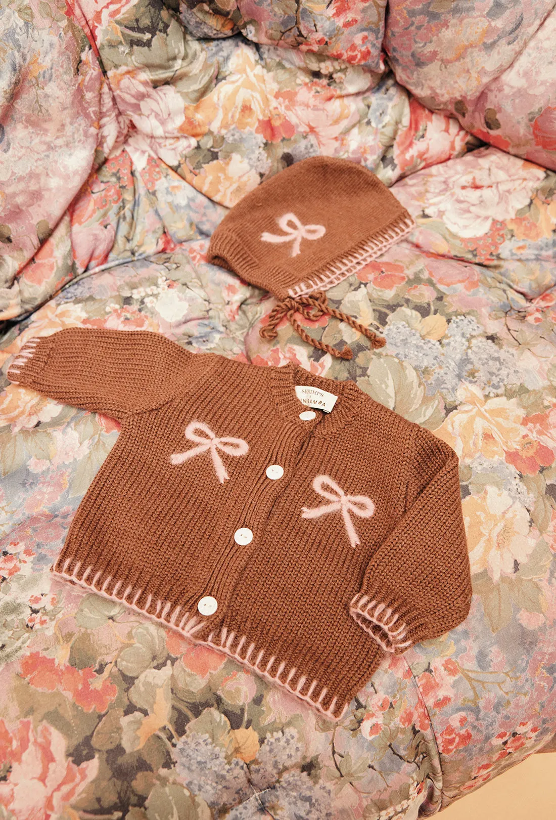 SHRIMPS X BINI BOW BONNET