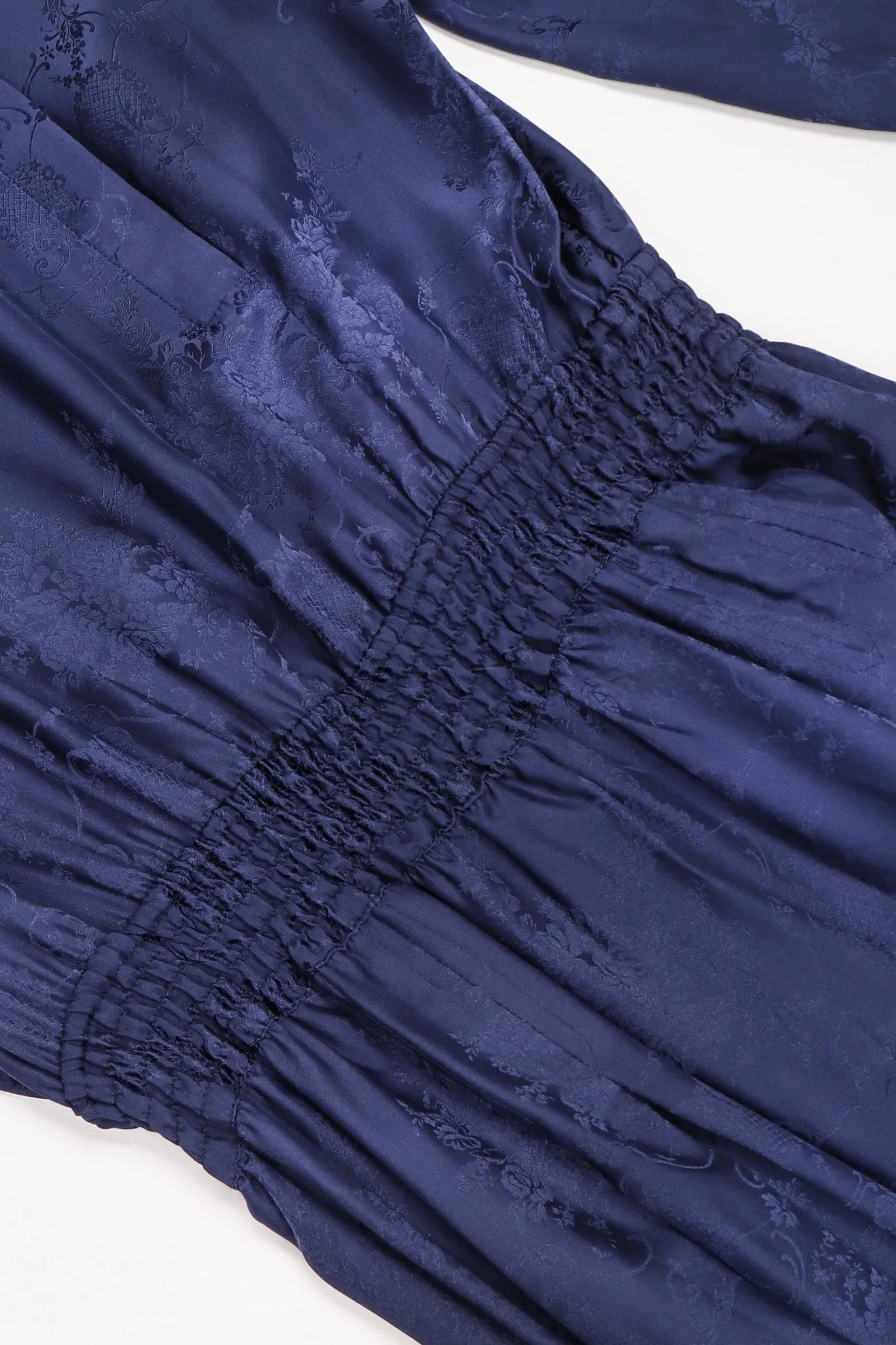 Silk Damask Power Jumpsuit