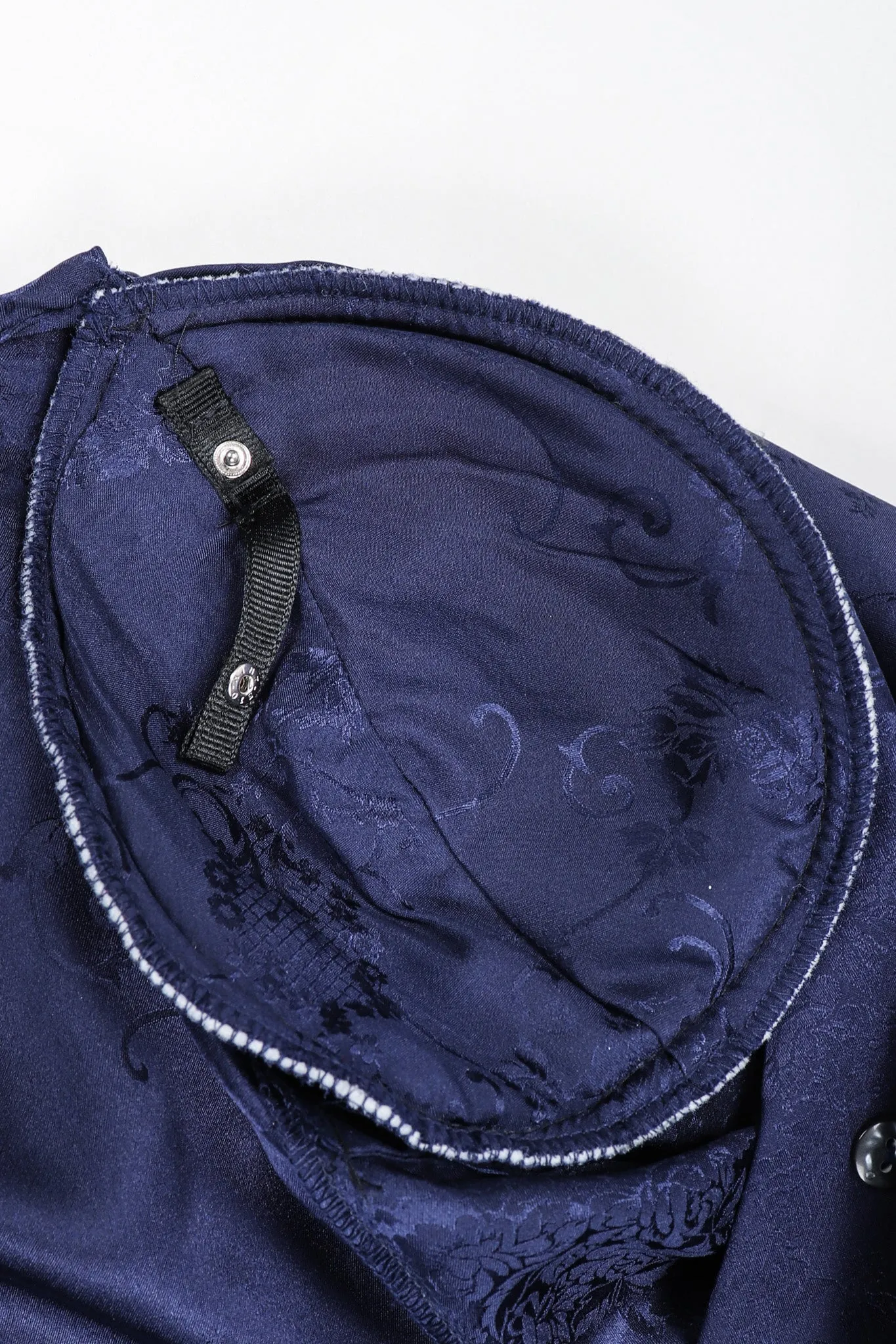 Silk Damask Power Jumpsuit