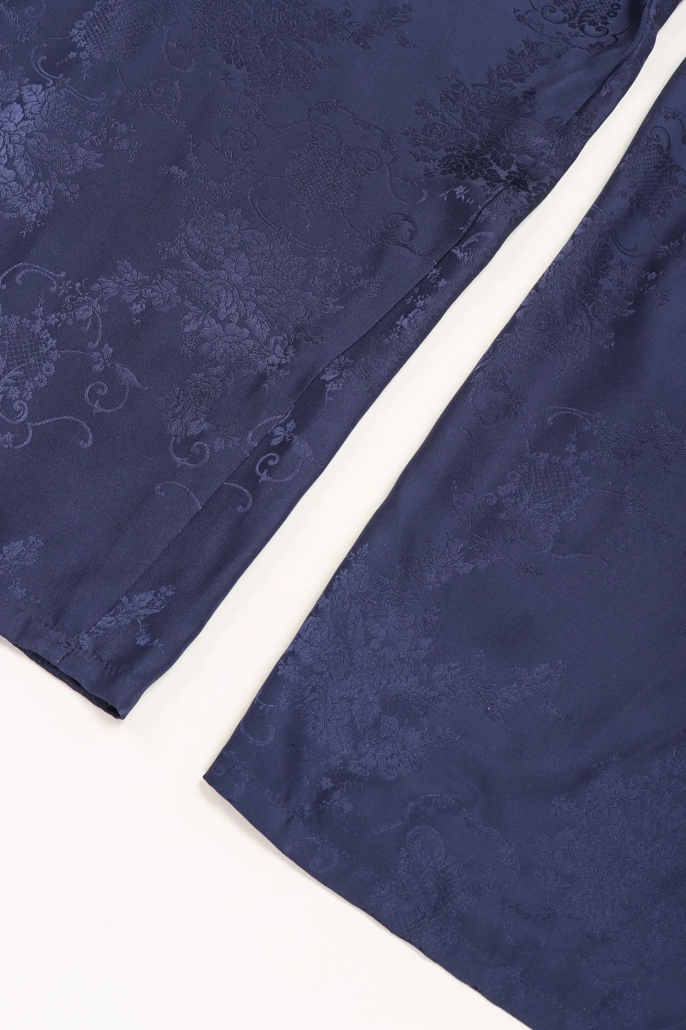 Silk Damask Power Jumpsuit