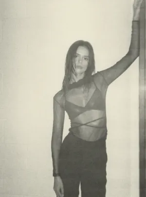 Silk Tulle Top