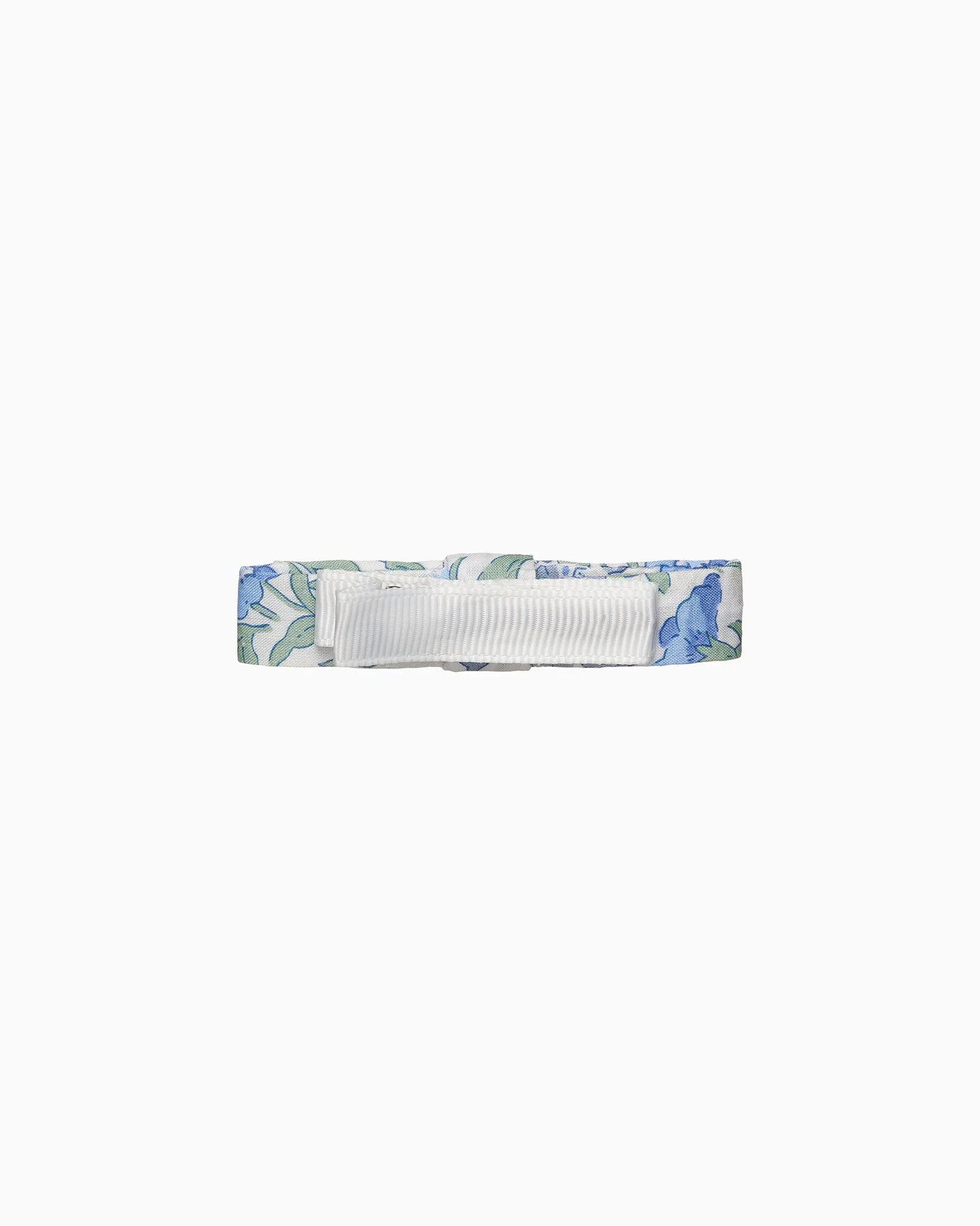 Small Bow Hair Clip in Bluebell