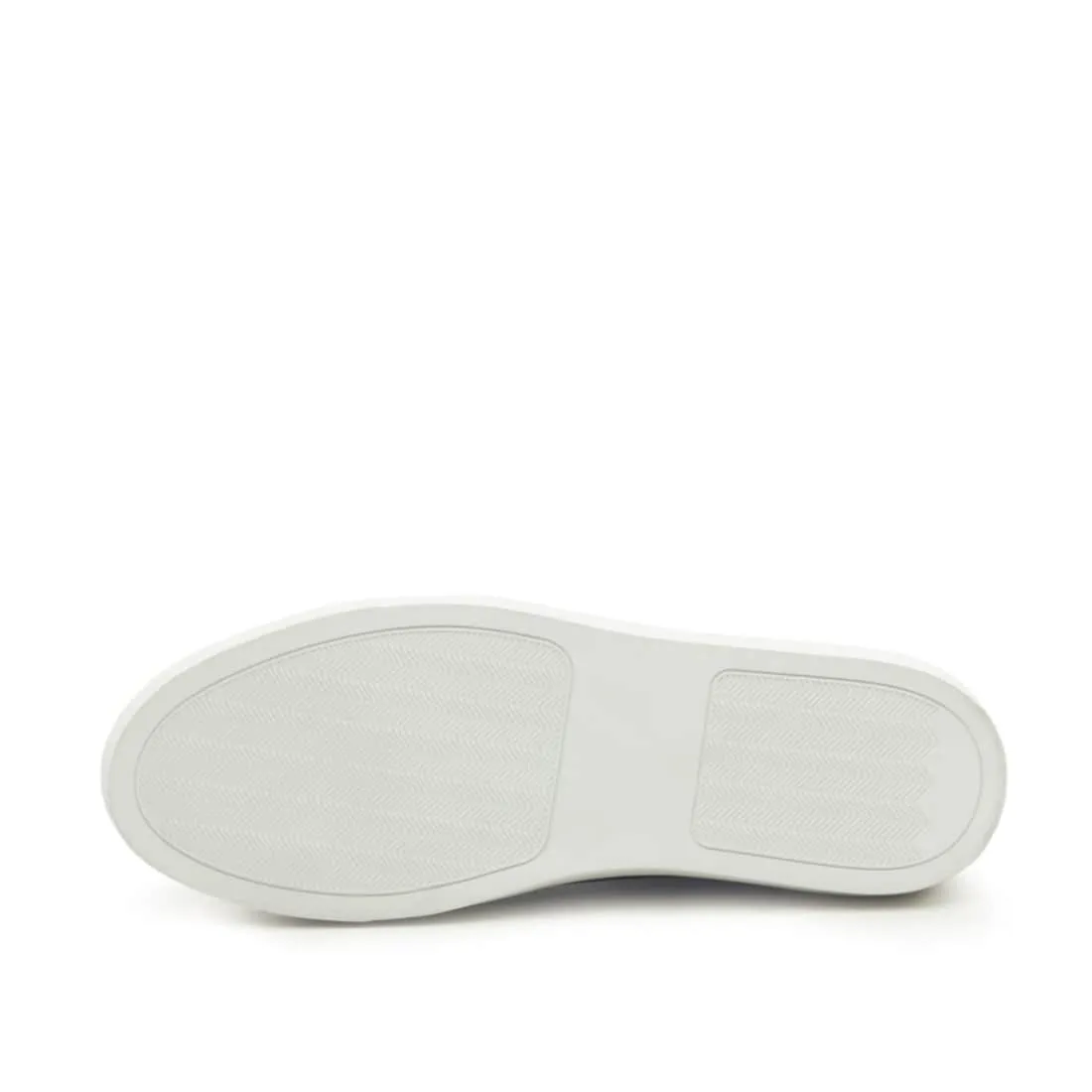 Sneakers Bumper en cuir blanc - Semelles Blanches