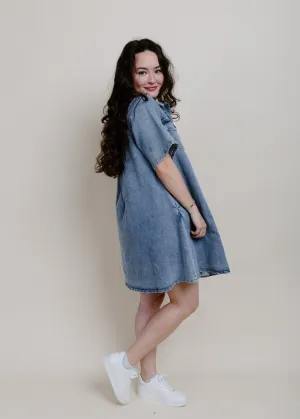 Sofia Denim Mini Dress