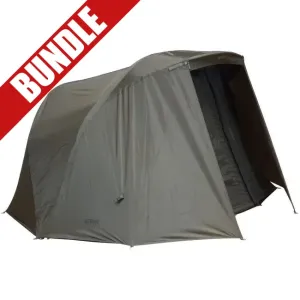 SONIK SK-Tek Bivvy 1 Man with Overwrap Bundle