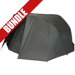 SONIK SK-Tek Bivvy 2 Man with Overwrap Bundle