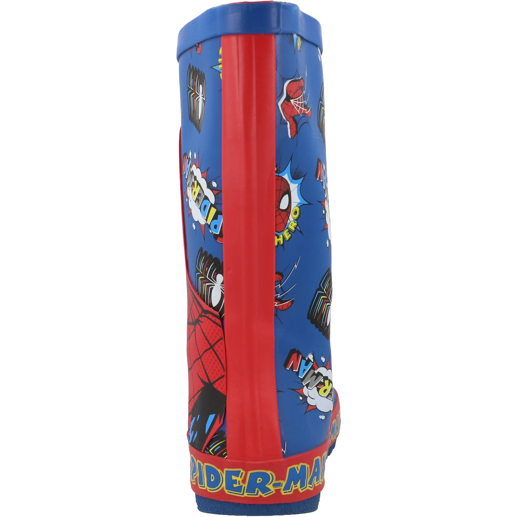 Spider-Man Kids Blue Wellington Boots