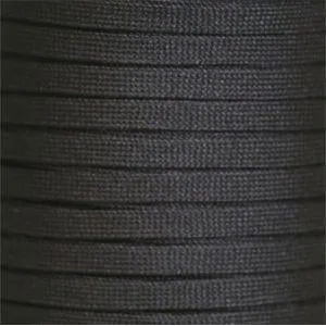 Spool - Flat Tubular Athletic - Black (144 yards) Shoelaces
