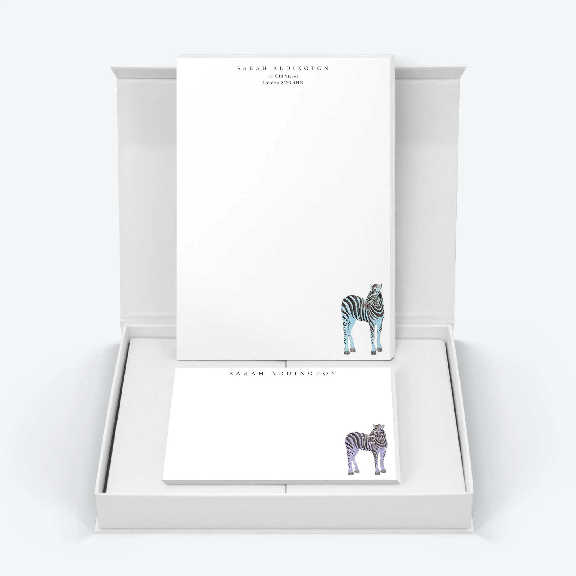Stationery Gift Set Colourful Zebras