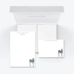Stationery Gift Set Colourful Zebras