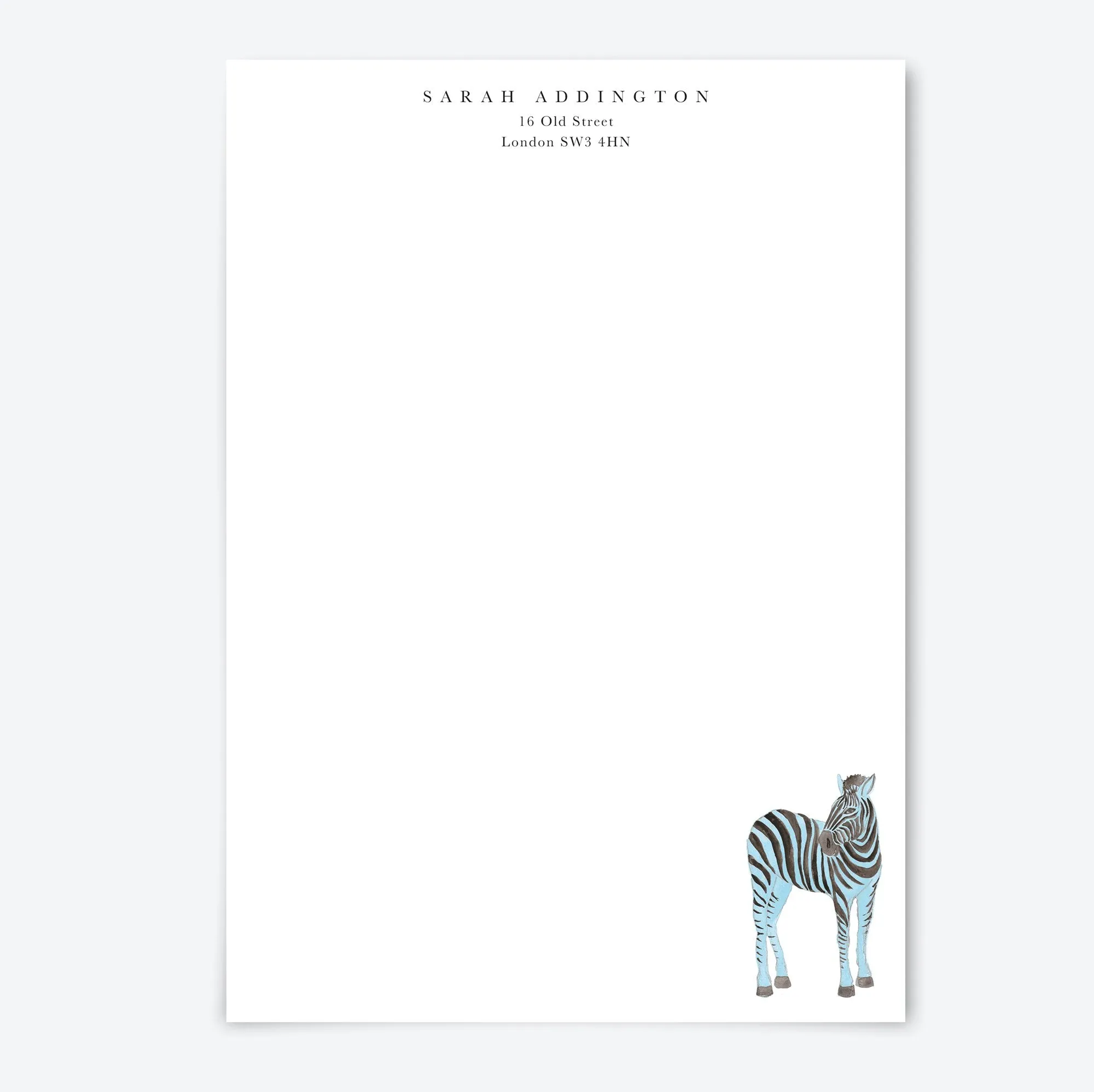Stationery Gift Set Colourful Zebras