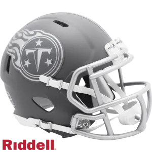 Tennessee Titans Helmet Riddell Replica Mini Speed Style Slate Alternate
