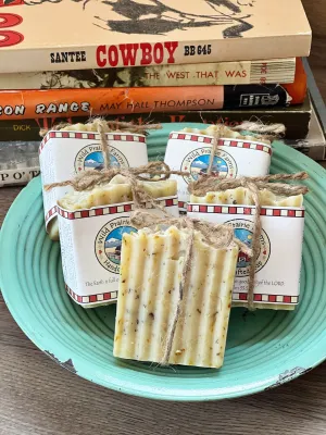 The All Natural Cowboy Soap Bar