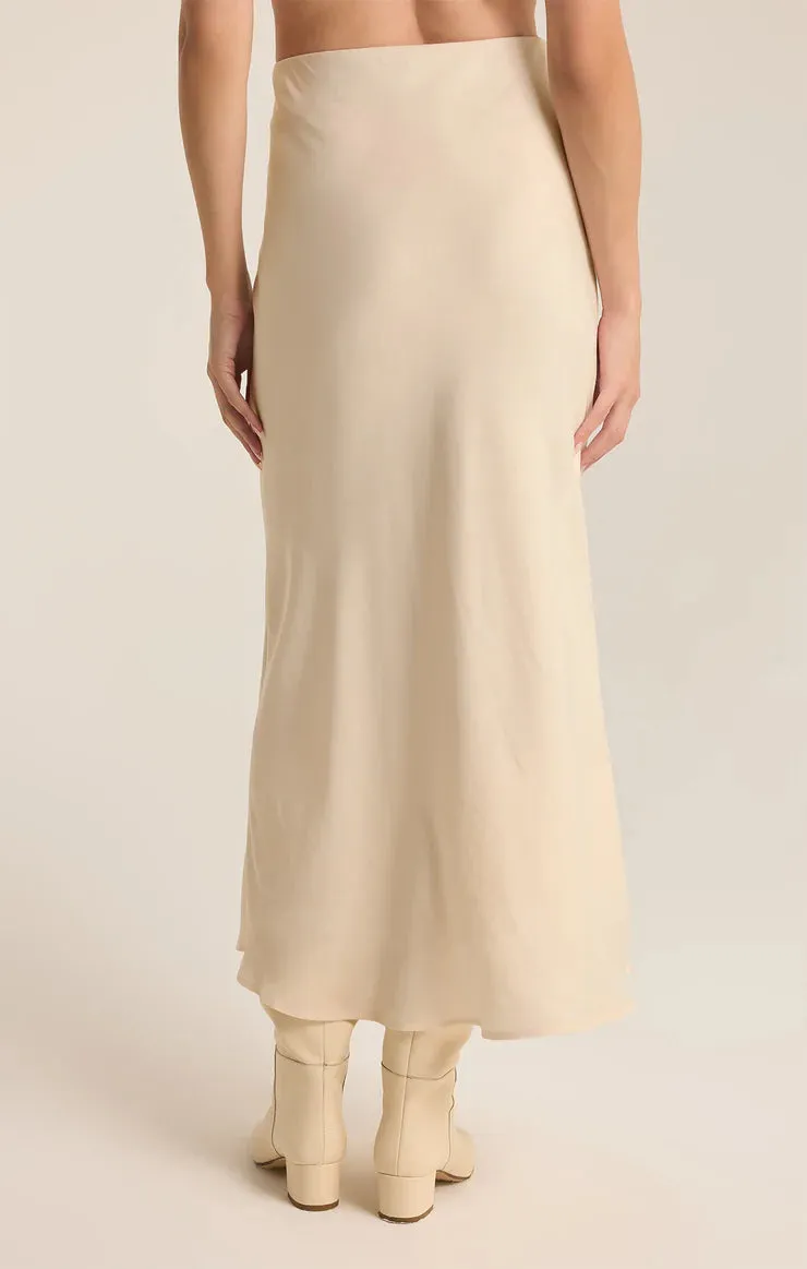 The Europa Poly Sheen Skirt