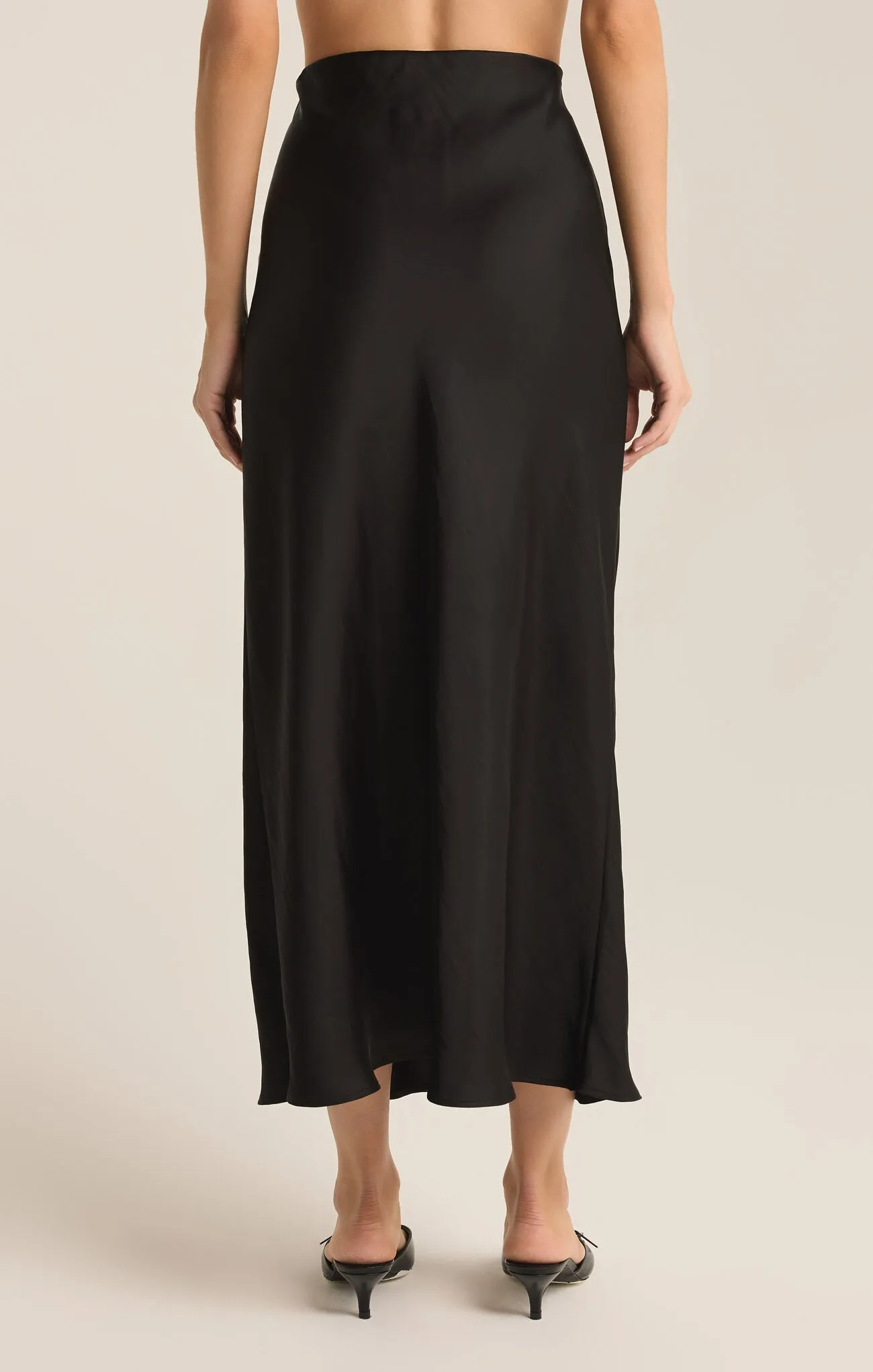 The Europa Poly Sheen Skirt