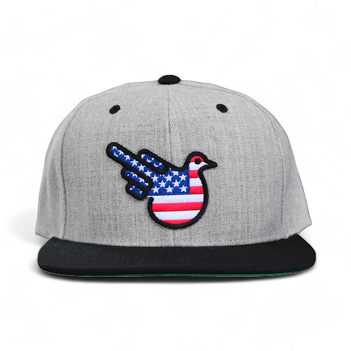 The Freedom American Flag Flat Bill Snapback Hat