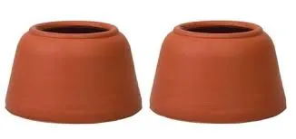 TKBBRR Bell Boots Rubber Pull On Red