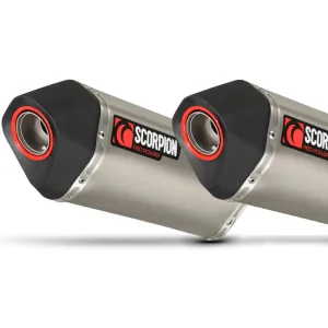 Triumph 1050 R/S 16-18 Serket Slip-on Pair Ti (RTR84TEO)