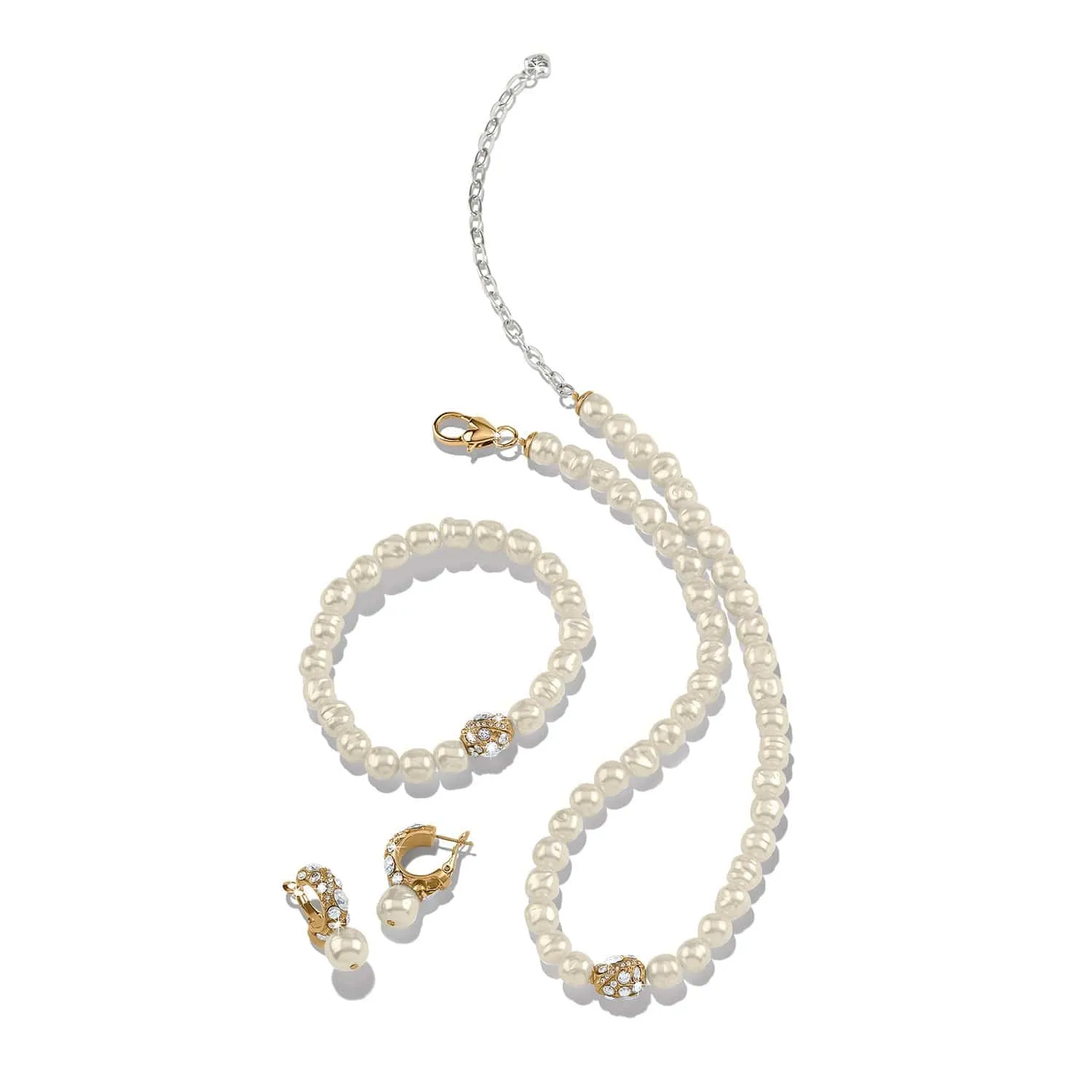 Trust Your Journey Pearl Drop Earring