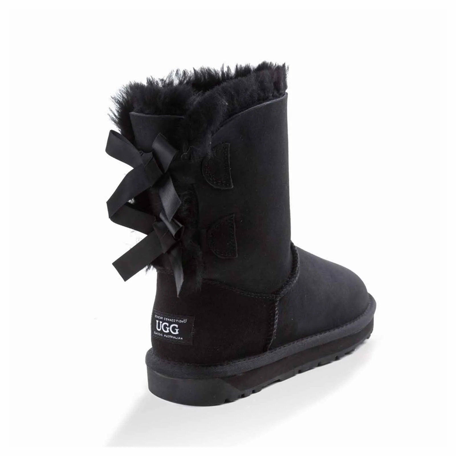 Ugg Boots Classic Bailey Bow Black 38