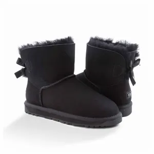 Ugg Boots Classic Mini Bailey Bow Black 37