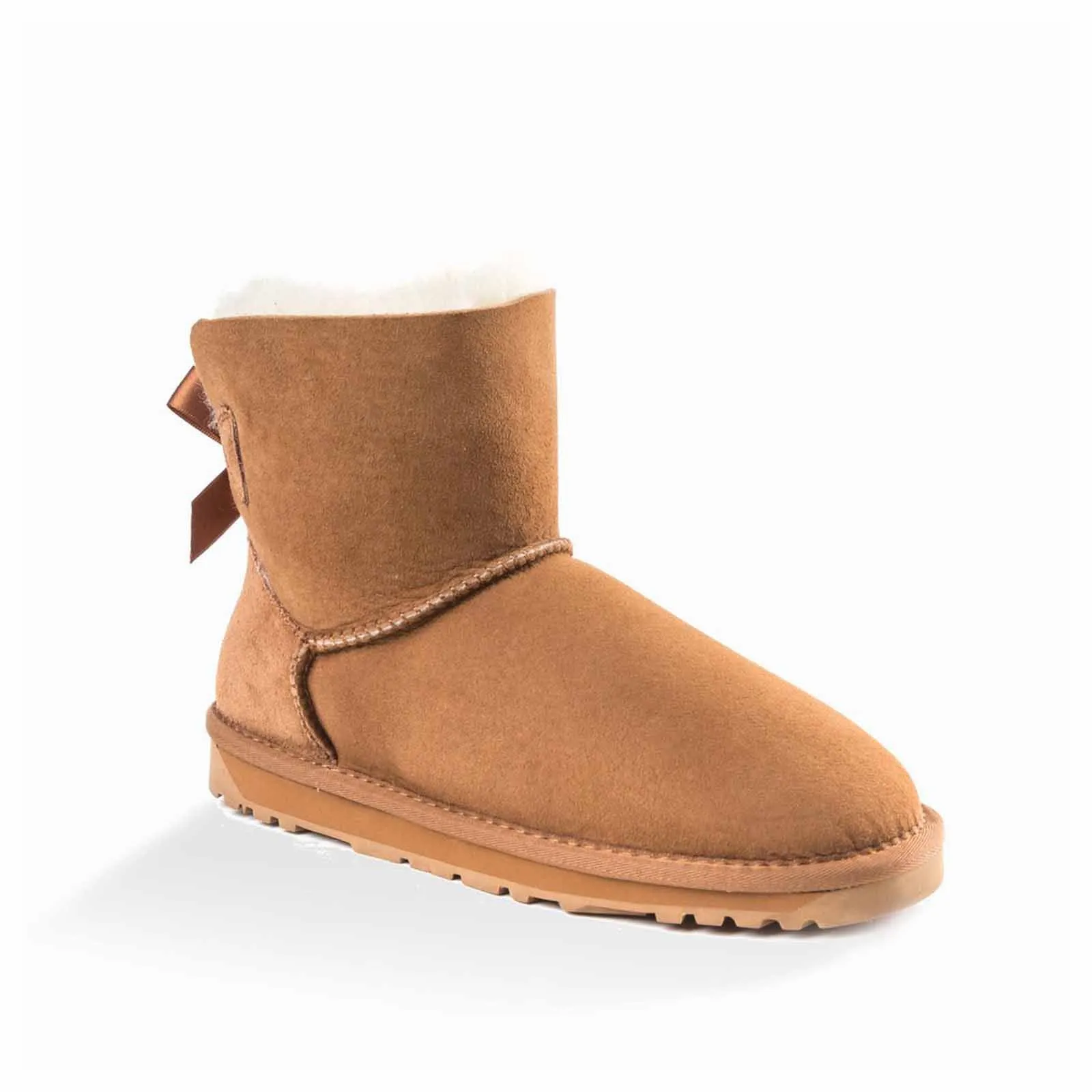 Ugg Boots Classic Mini Bailey Bow Chestnut 36