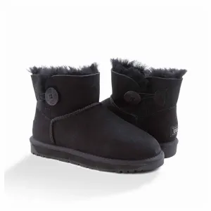 Ugg Boots Classic Mini Button Black 37